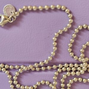 Tiffany & Co. Silver 925 Bead Necklace